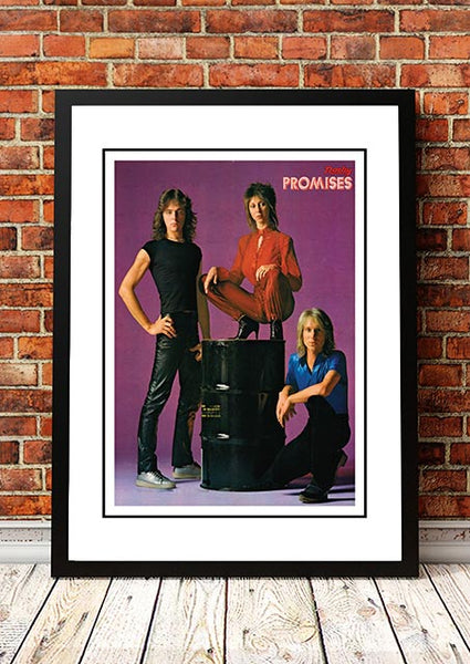 Promises ‘Rocky Magazine’ Cover Poster 1978 - Framed A2