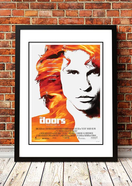 The Doors ‘The Doors’ Movie Poster 1991 - Framed A4