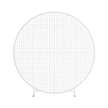 2M Round Backdrop Stand Wedding Background Decoration Party Flower Balloon Display