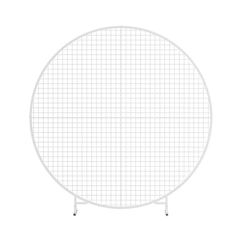 2M Round Backdrop Stand Wedding Background Decoration Party Flower Balloon Display