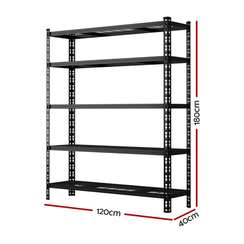 5 x 1.8M Giantz Garage Shelving Warehouse Rack