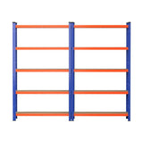 2 x 1.8M Giantz Garage Shelving Warehouse Rack