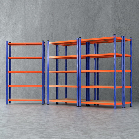 5 x 1.8M Giantz Garage Shelving Warehouse Rack