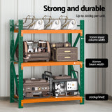 Giantz 1.2Mx1.5M Garage Shelving Warehouse Rack