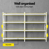 3Mx2M Giantz Garage Shelving Warehouse Rack