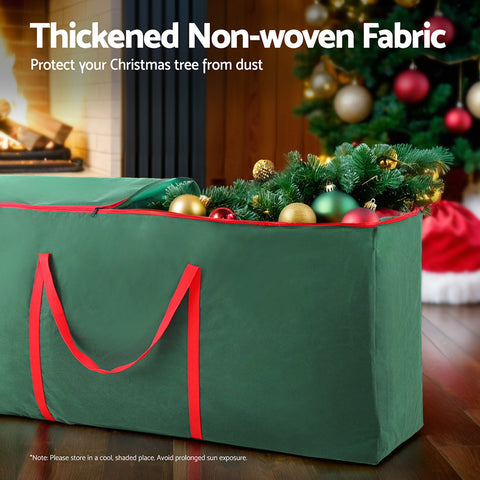 Jingle Jollys Christmas Tree Storage Bag Fits Up to 8ft Tree Xmas Bag Green