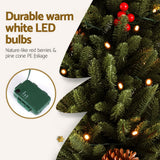 Jingle Jollys Mini Christmas Tree 90cm LED Xmas Tree Party Decorations