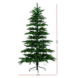 Jingle Jollys Christmas Tree 2.1M LED Sparse Xmas Tree 860 Tips Party Decoration