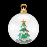 Jingle Jollys Christmas Inflatable Ball 60cm Tree Decoration Giant Bauble Clear