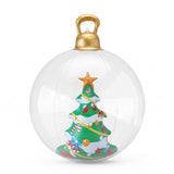 Jingle Jollys Christmas Inflatable Ball 60cm Tree Decoration Giant Bauble Clear