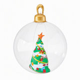 Jingle Jollys Christmas Inflatable Ball 60cm Tree Decoration Giant Bauble Clear