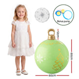 Jingle Jollys Christmas Inflatable Ball 60cm Led Illuminated Xmas Decoration