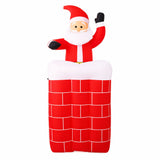 Jingle Jollys Christmas Inflatable Santa Pop Up 1.8M Illuminated Decorations