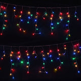 20M Christmas Lights Icicle Light 800 LED Multi-coloured Jingle Jollys