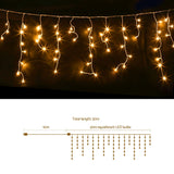 20M Christmas Lights Icicle Light 800 LED Warm White Decor Jingle Jollys