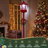 1.8M Christmas Lights Post Lamp LED Outdoor Decorations Jingle Jollys