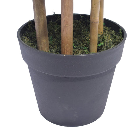 Natural Bamboo Trunk (Real Touch Leaves) 180cm